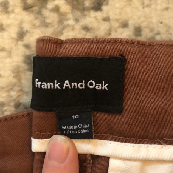 NWT Frank and Oak Cropped Josephine pant - Picture 6 of 6